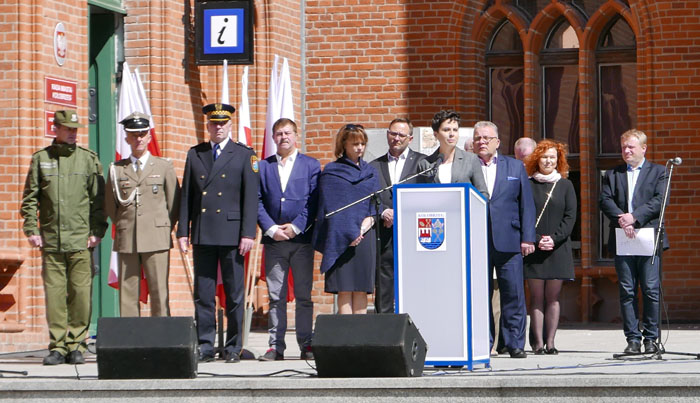 Dzień flagi w Kołobrzegu