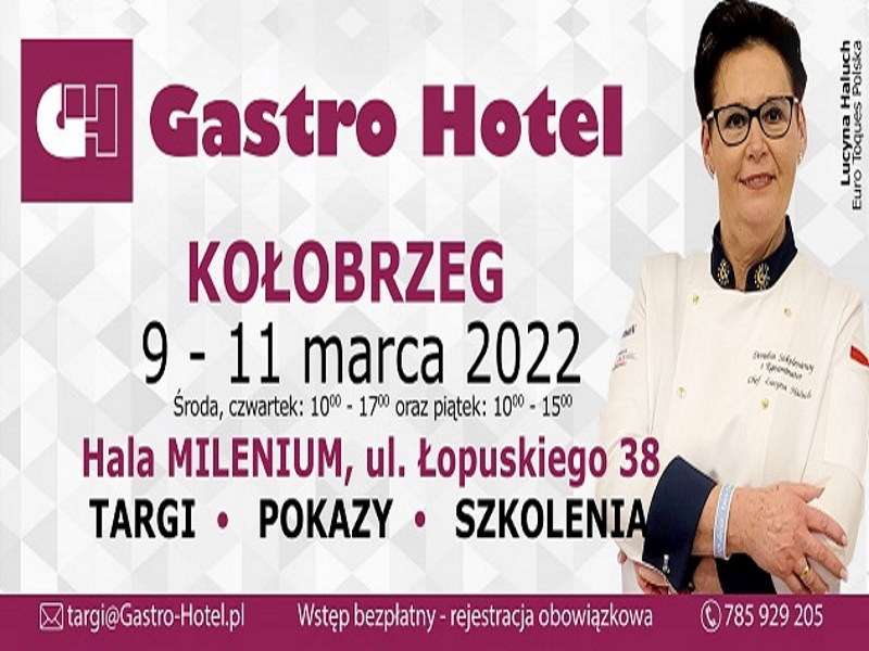 Targi Gastro-Hotel w Hali Millenium w dniach 9-11 marca