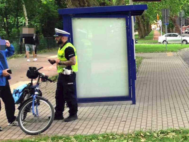 Policjanci kontrolowali rowerzystów: 40 wykroczeń