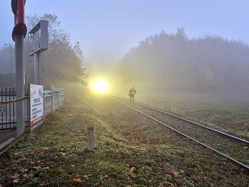 Potrącenie mężczyzny przez pociąg relacji Kołobrzeg - Szczecin