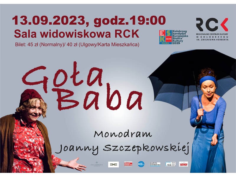 Zapraszamy na "Gołą Babę" Joanny Szczepkowskiej