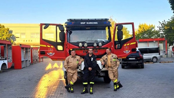 Nowy wóz strażacki OSP Karcino [foto/wideo]