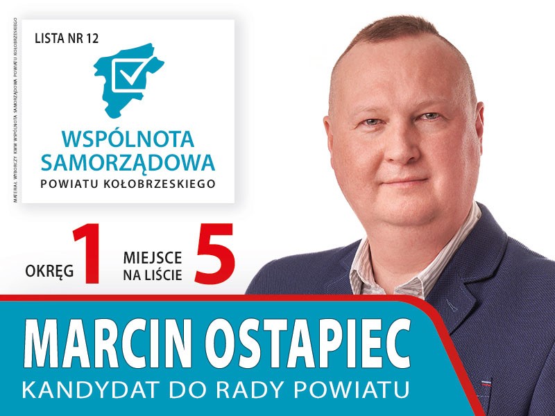 Marcin Ostapiec: głosuj 7 kwietnia