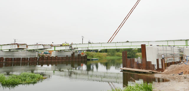 Nowy most na Parsęcie