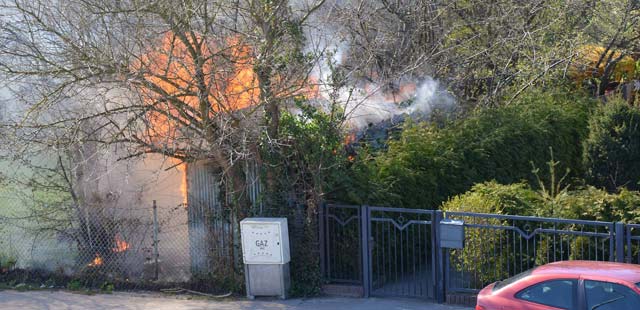 Pożar przy Starynowskiej