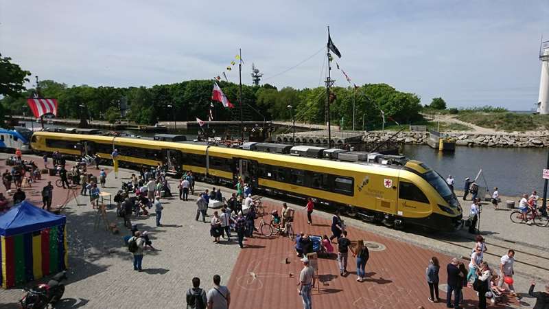 Złoty Pociąg przyjechał do Kołobrzegu