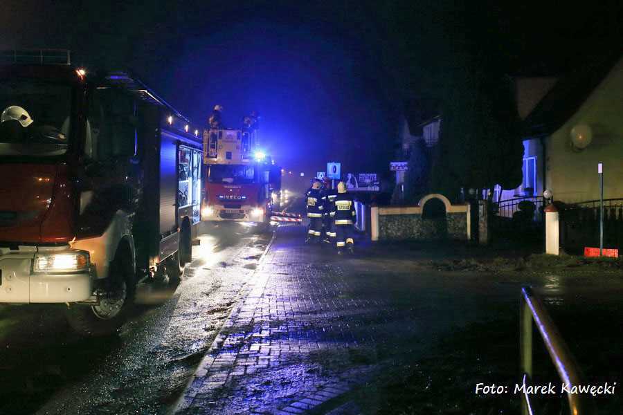 Akcja strażaków w Dygowie