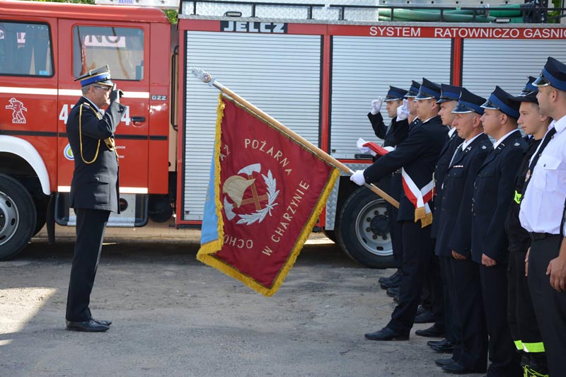 Uroczystości u strażaków w Charzynie